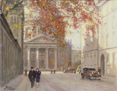 A Street in Copenhagen by Paul Fischer